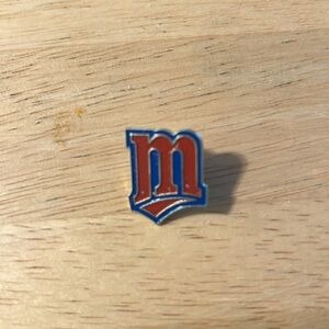 Minnesota Twins pin with clip on back.